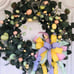 NEW! Easter Wreath, Spring Wreath Egg Wreath Easter Egg Wreath Pastel.