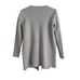 J Crew Factory Small Grey Knit Sweater Blazer Open Front Cardigan Cotton