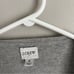 J Crew Factory Small Grey Knit Sweater Blazer Open Front Cardigan Cotton