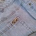 DG2 Diane Gilman Denim Mom Jeans -18WT Hickory Stripe Comfort Cropped Pants Blue
