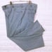 DG2 Diane Gilman Denim Mom Jeans -18WT Hickory Stripe Comfort Cropped Pants Blue