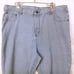 DG2 Diane Gilman Denim Mom Jeans -18WT Hickory Stripe Comfort Cropped Pants Blue