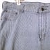 DG2 Diane Gilman Denim Mom Jeans -18WT Hickory Stripe Comfort Cropped Pants Blue