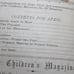 Antique 1857 Children's Magazine