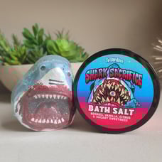 Twisted Allure Shark Sacrifice Bath Salt + Bath Bomb Set