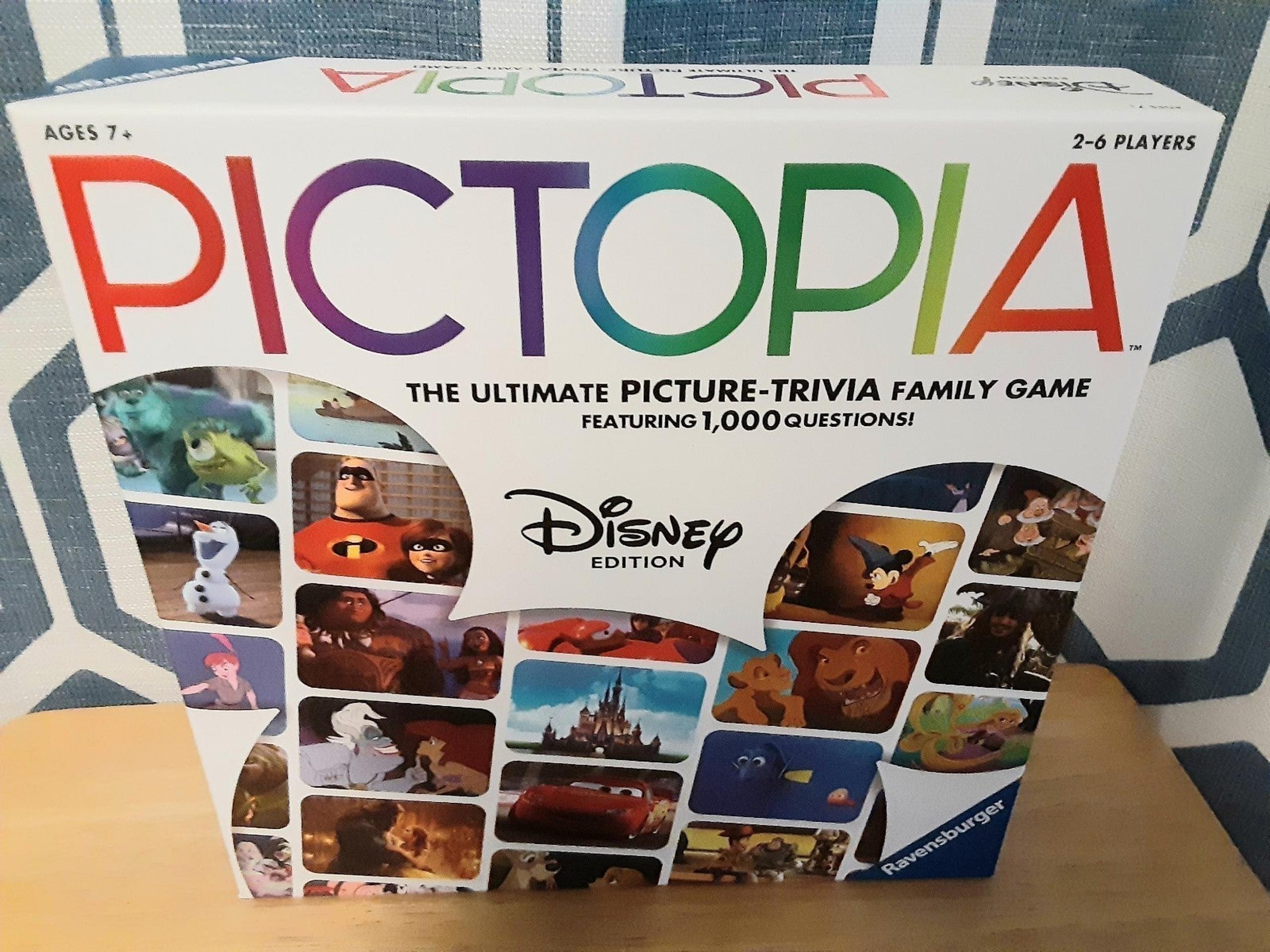DISNEY PICTOPIA THE ULTIMATE FAMILY BOARD GAME