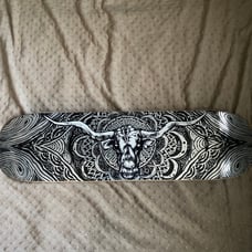 8.25 Neen Williams Steer head, Deathwish skateboard