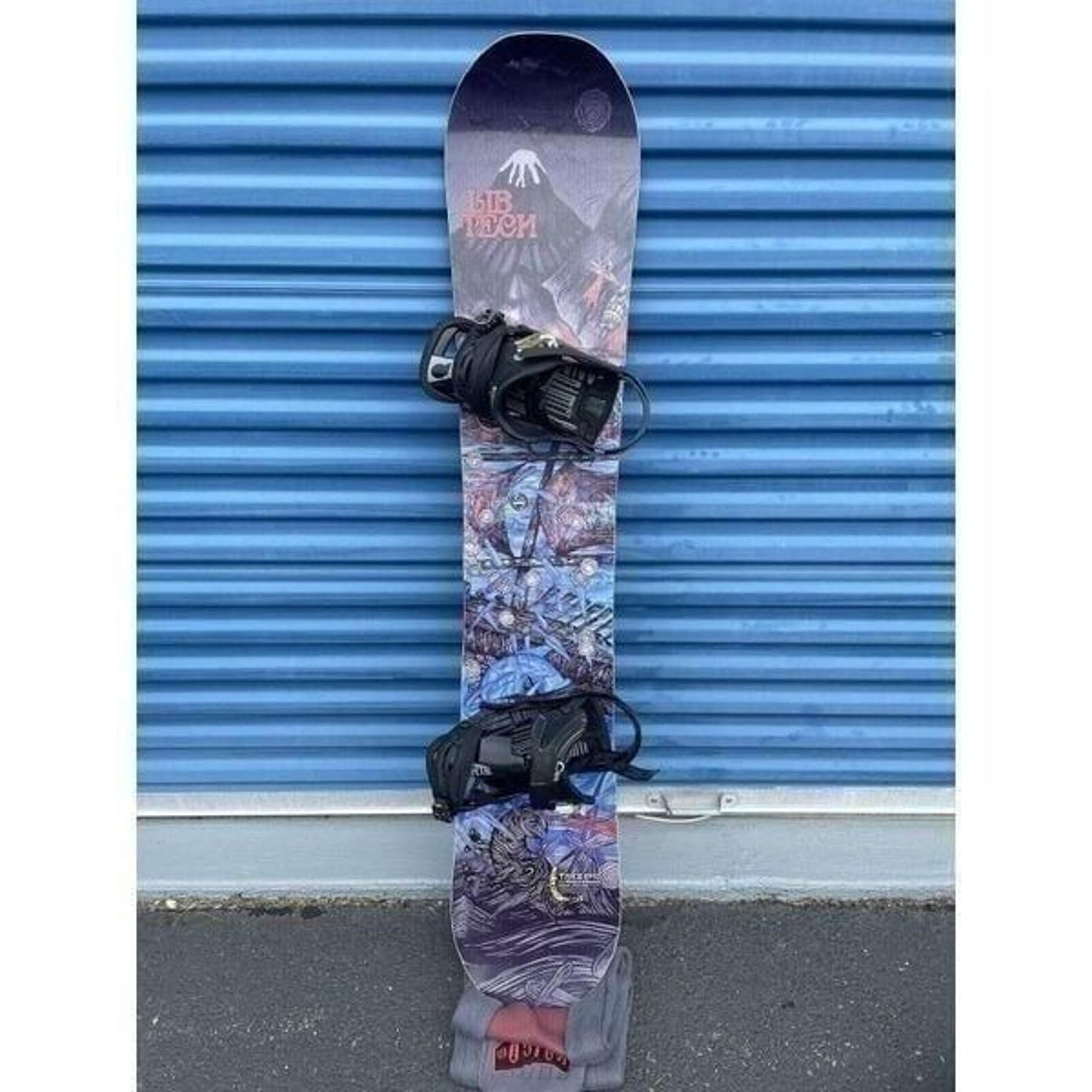 Lib Tech Travis Rice T.Rice HP Snowboard 153 2014 Bindings Bag Sock