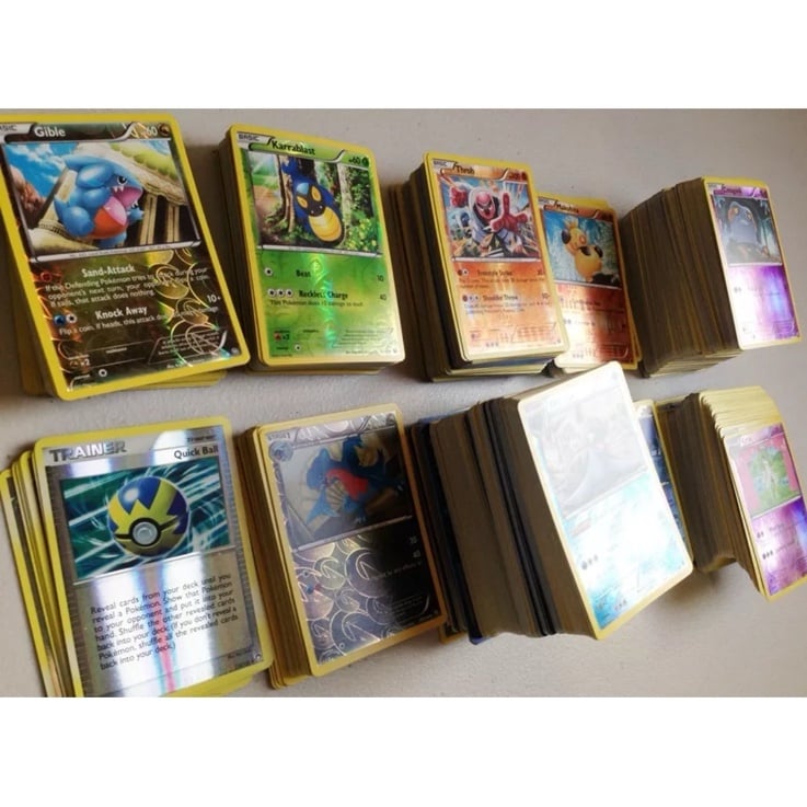 Pokemon TCG 100 Official Card Lot Ultra Rare GX EX V Included + Holos