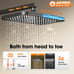 New in box never been opened Thermostatic Shower System, 14 High-Pressure