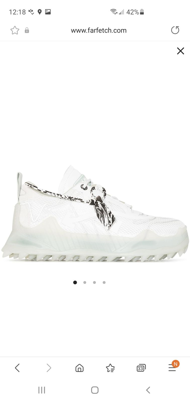 Nike x Off-White athletic shoes for men