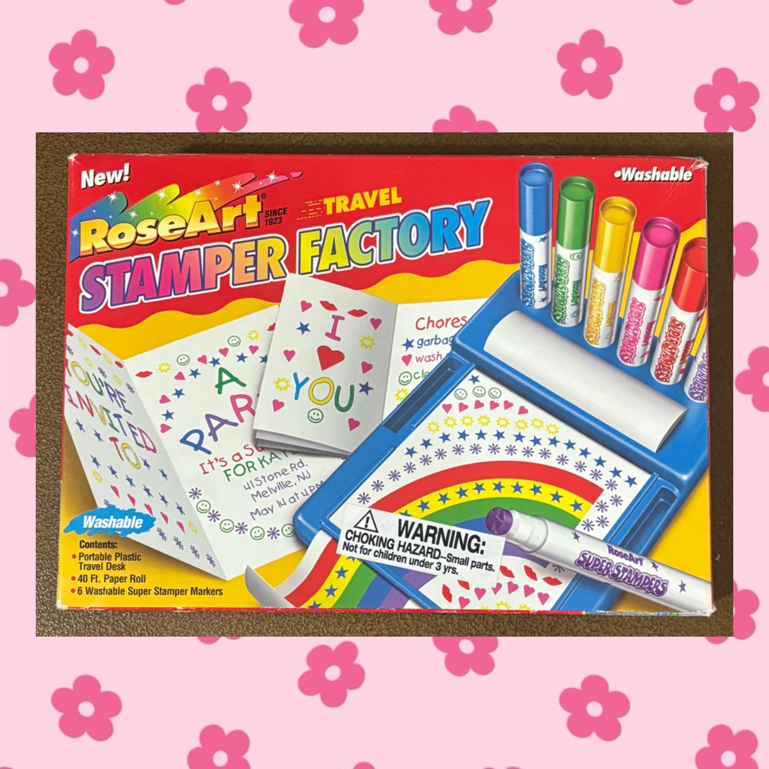 90s RoseArt Travel Stamper Factory