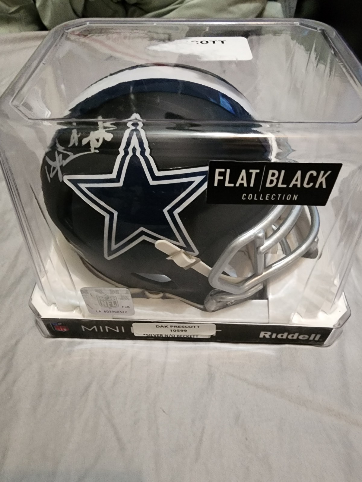 Dak Prescott Signed Mini Helmet