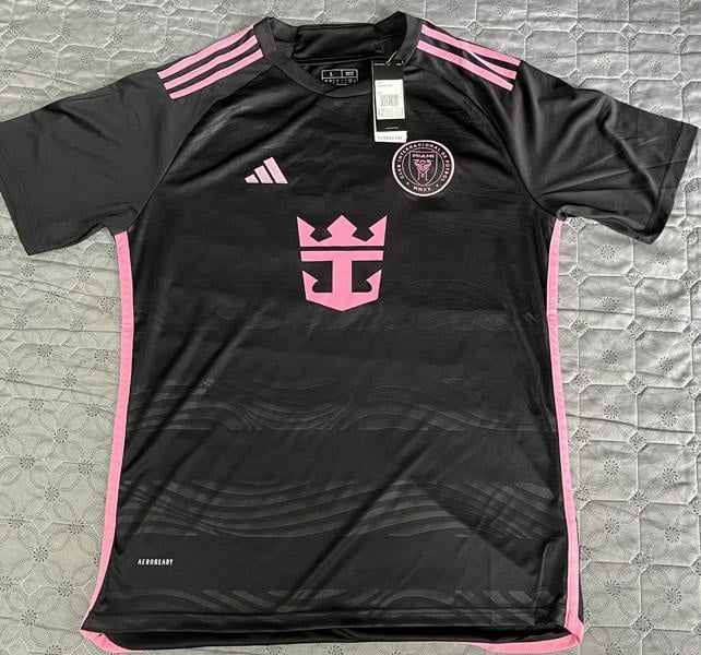 Inter Milan Miami Lionel Messi 10 Black Away Shirt XL