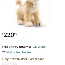 Steiff Lion King Nala