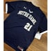 NWT Notre Dame Baseball 2016-2017 Team Issued Under Armour Game Jersey #21 Large