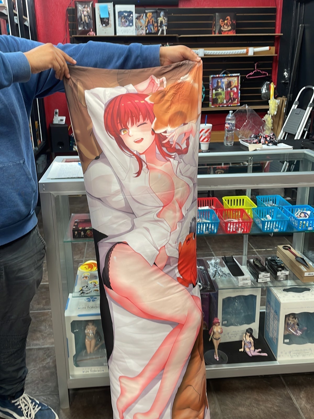 chainsaw man pillow