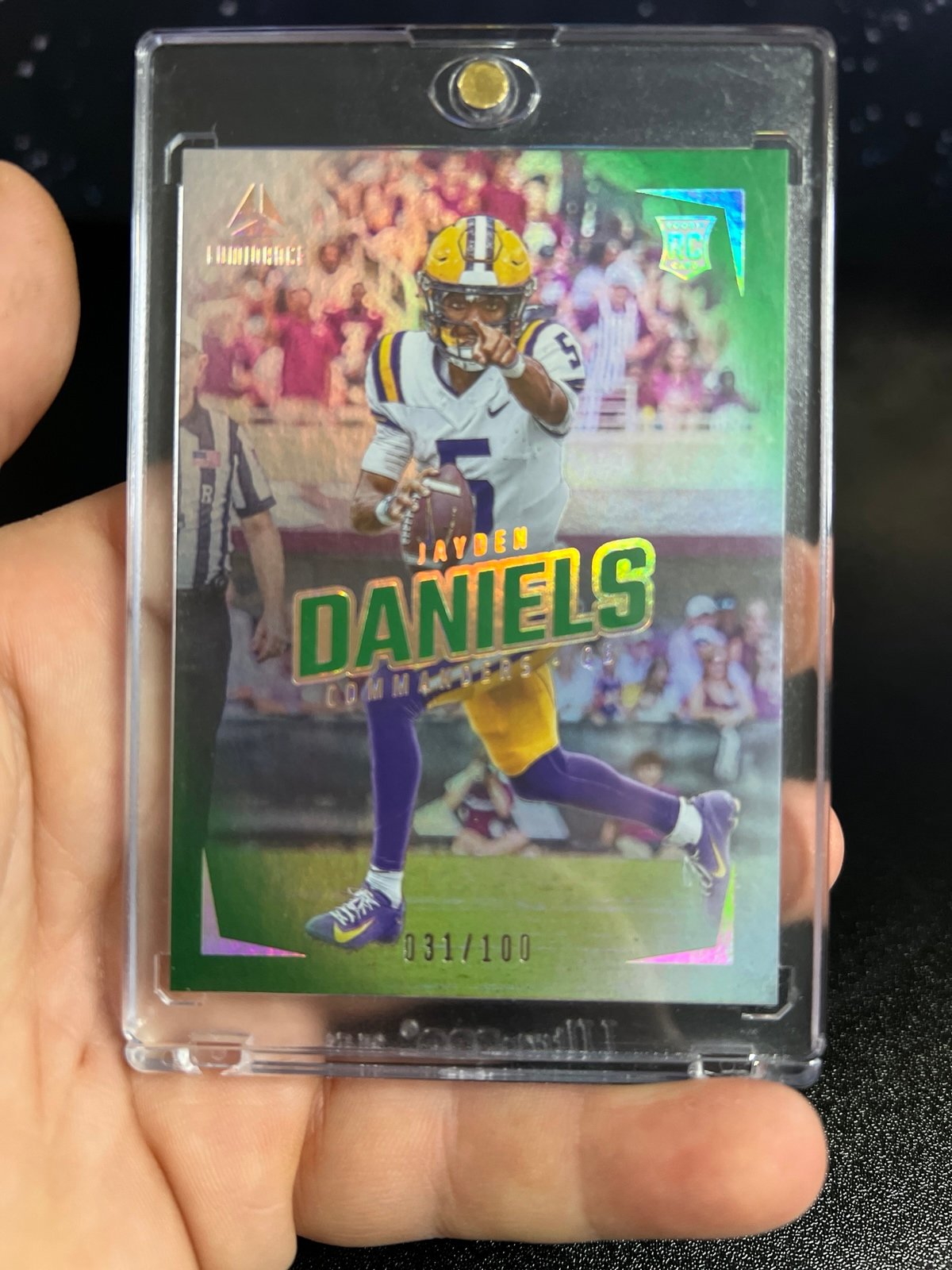 2024 Panini Luminance Jayden Daniels #/100 obo