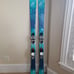 Women's K2 Luv Stick 2018 80 TI Skis Marker Bindings 163 cm All Mountain Ombre
