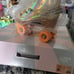 COSMIC SKATES Gold Star Cosmic Skates