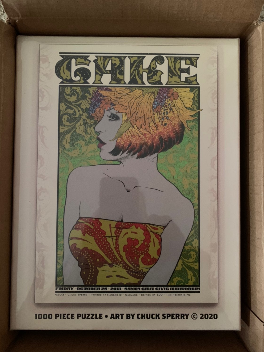 Chuck Sperry Cake Poster Puzzle