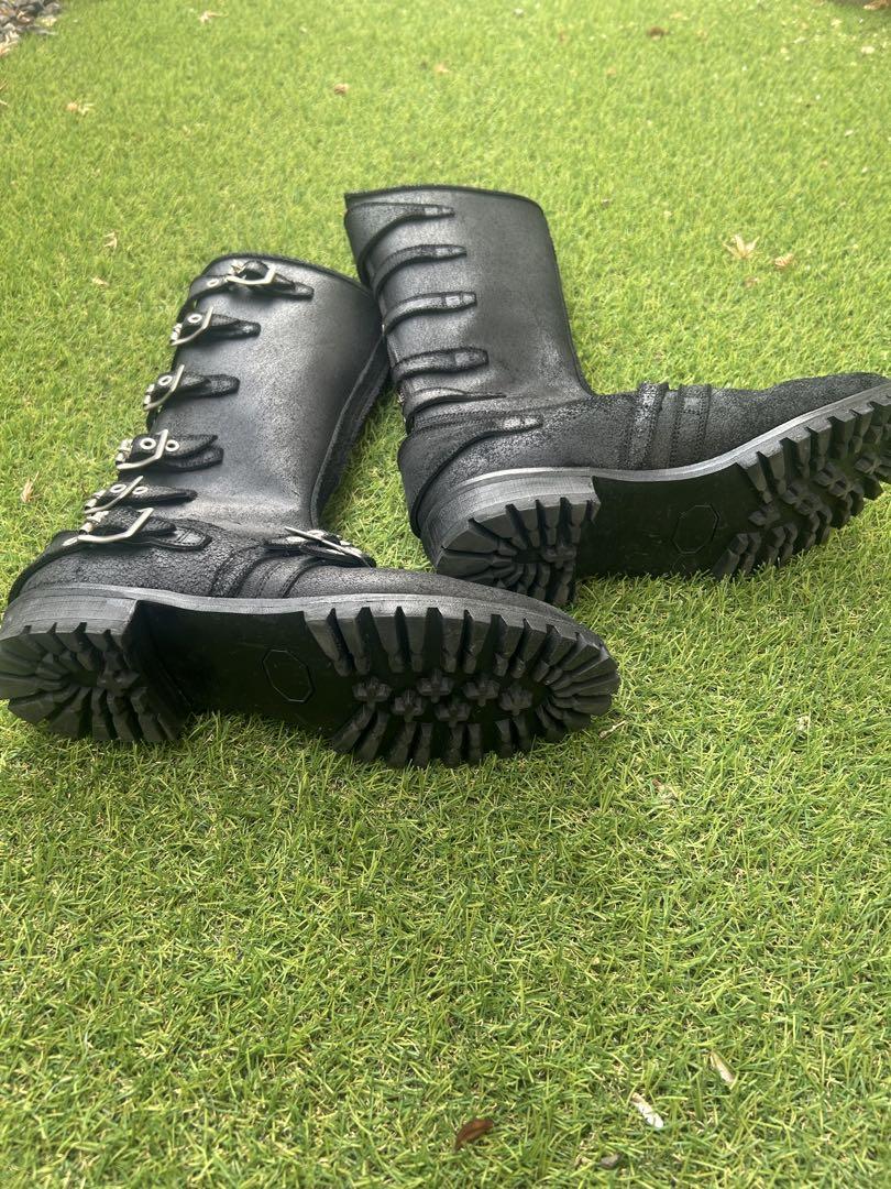 直営店に限定 Blackmeans boots 6-buckle 靴