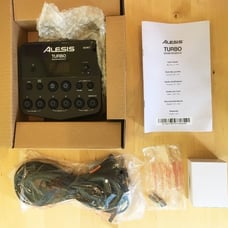 NEW Alesis Turbo Drum Module -w Cable Snake/Manual/Power Adapter-Machine Brain