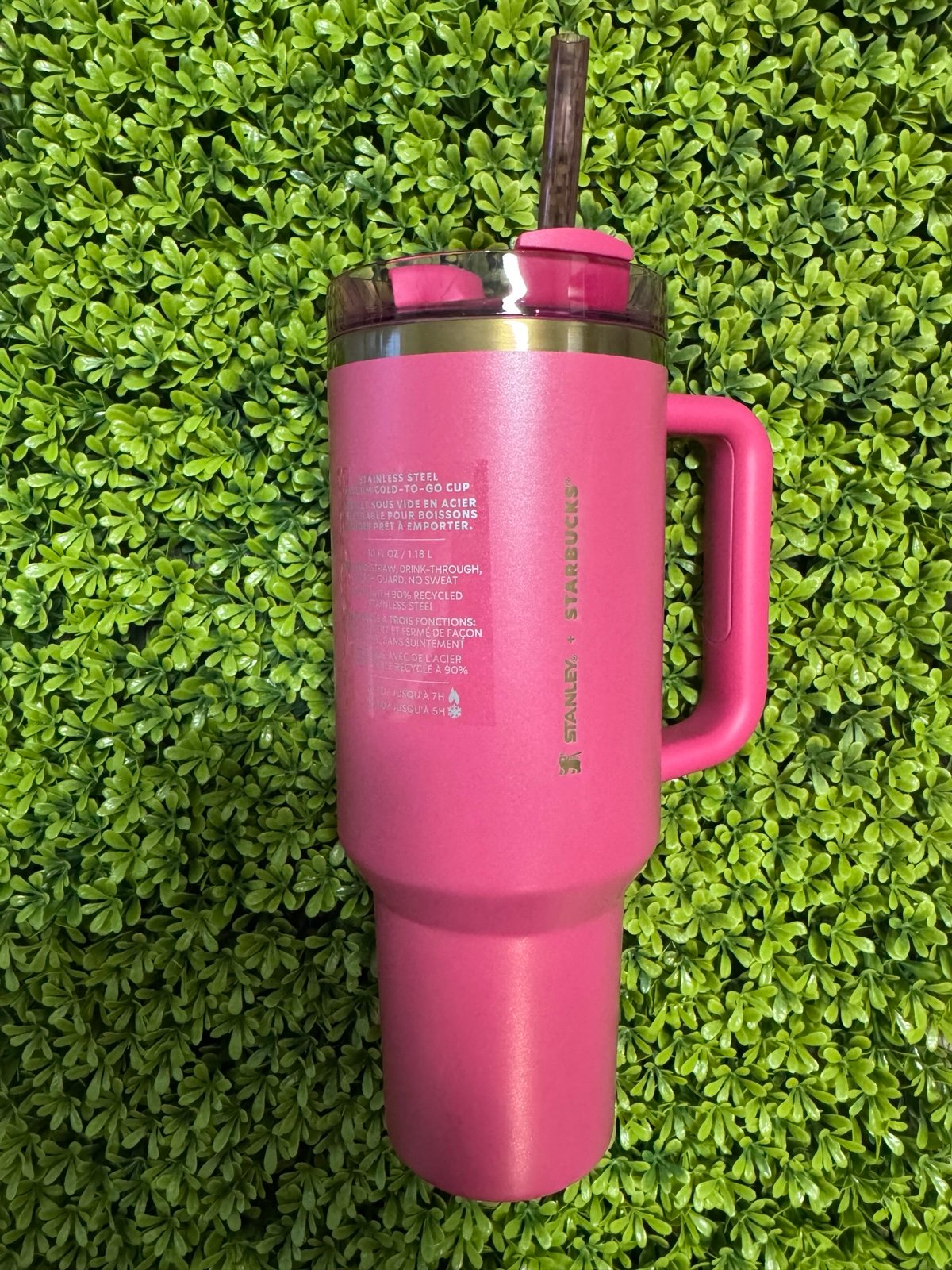 Stanley x Starbucks winter berry pink 40oz