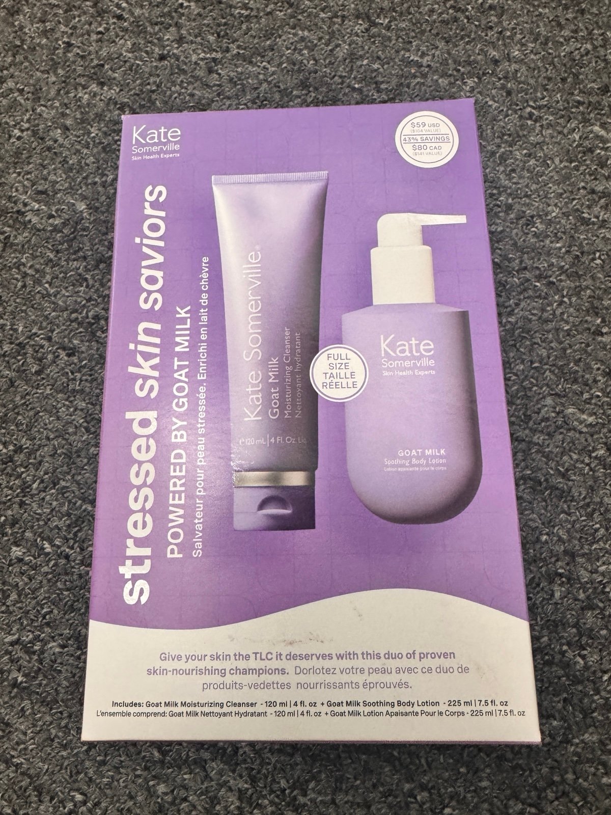 Kate Somerville A Skin-Nourishing Face + Body Super-Duo