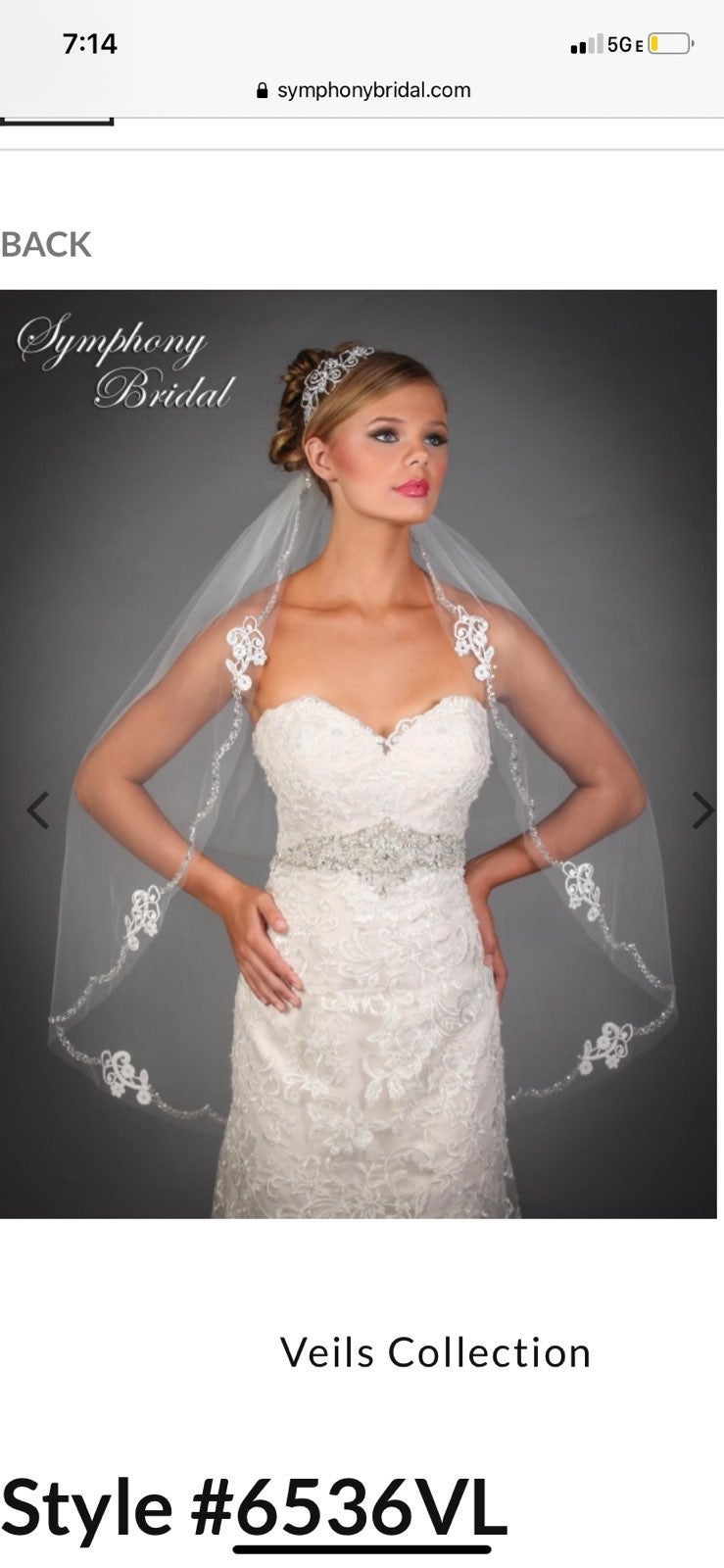 Symphony Bridal Wedding Veil