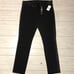 Kut From The Kloth Pants Faux Leather Strips Womens Size 14 Black Stretch