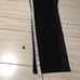Kut From The Kloth Pants Faux Leather Strips Womens Size 14 Black Stretch