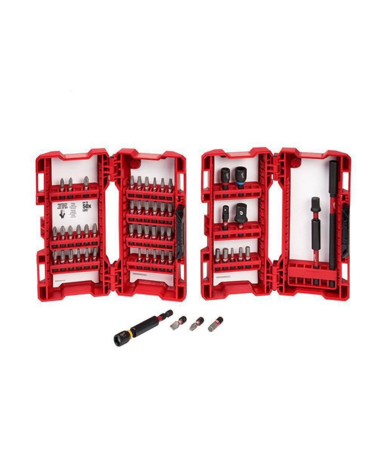 SHOCKWAVE Impact Duty Alloy Steel Screw Driver Bit Set (55-Piece), new.