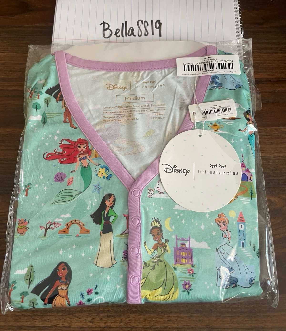Little Sleepies Princess Dreams women’s top