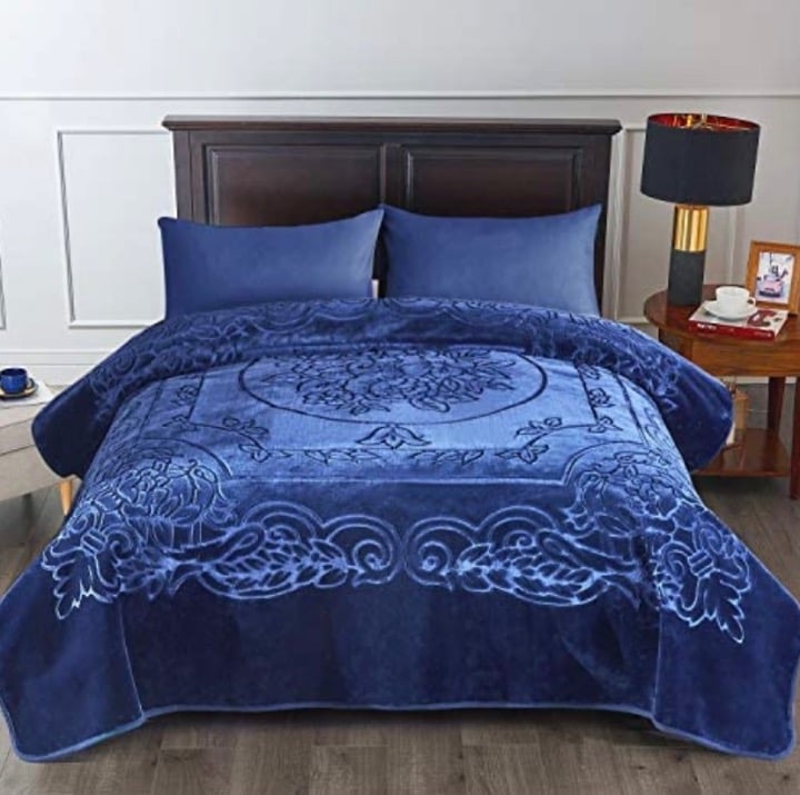 Super Soft Embossed Blanket - KING