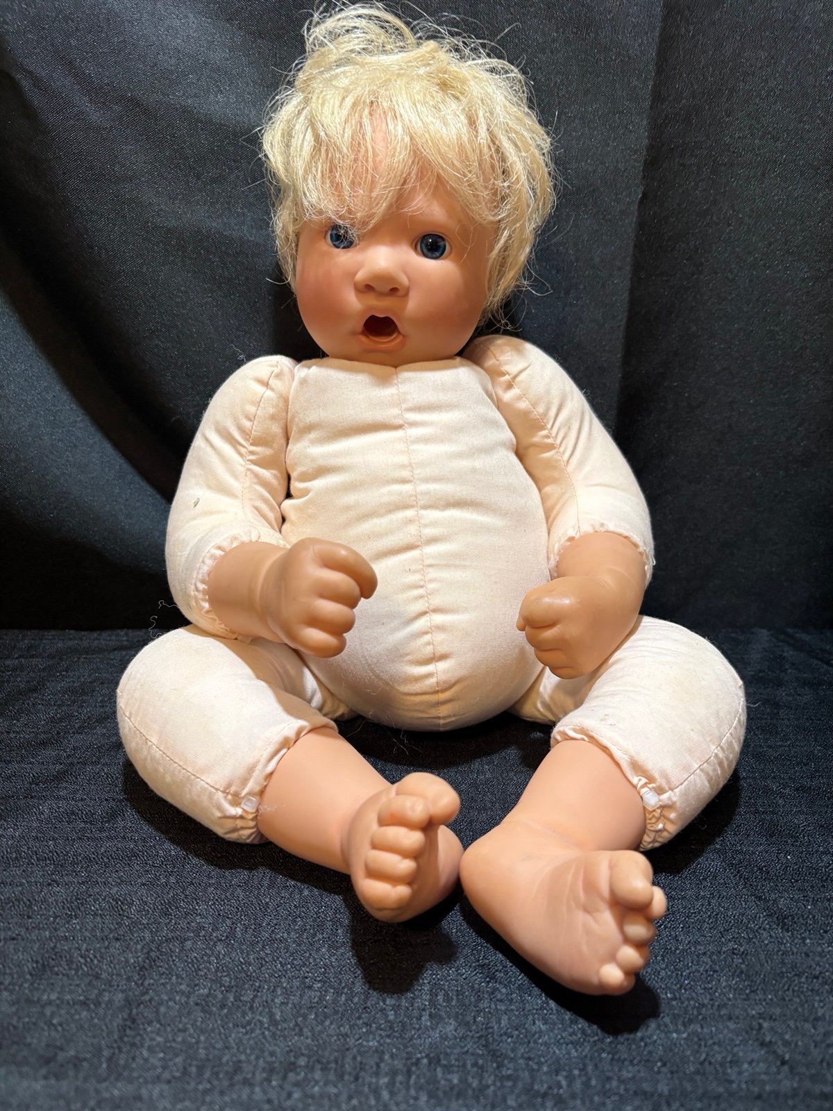 Vintage Lee Middleton Doll 1996 Realistic Baby Doll Signed