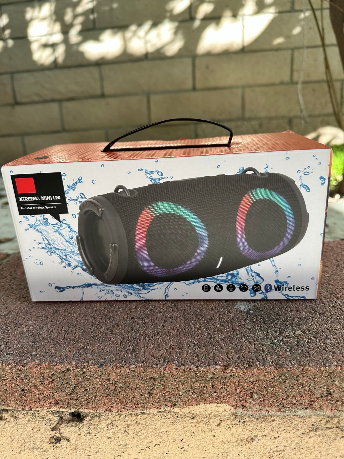 XTREEM3 Mini LED Wireless Speaker