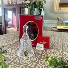 Waterford Lead Crystal 2012 Annual Bell of Peace Decor Ornament in Box Flawed