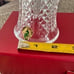 Waterford Lead Crystal 2012 Annual Bell of Peace Decor Ornament in Box Flawed