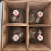 Vintage Coca Cola Set 4 One Gallon Glass Jugs w/ Labels & Box Fountain Coke 1960