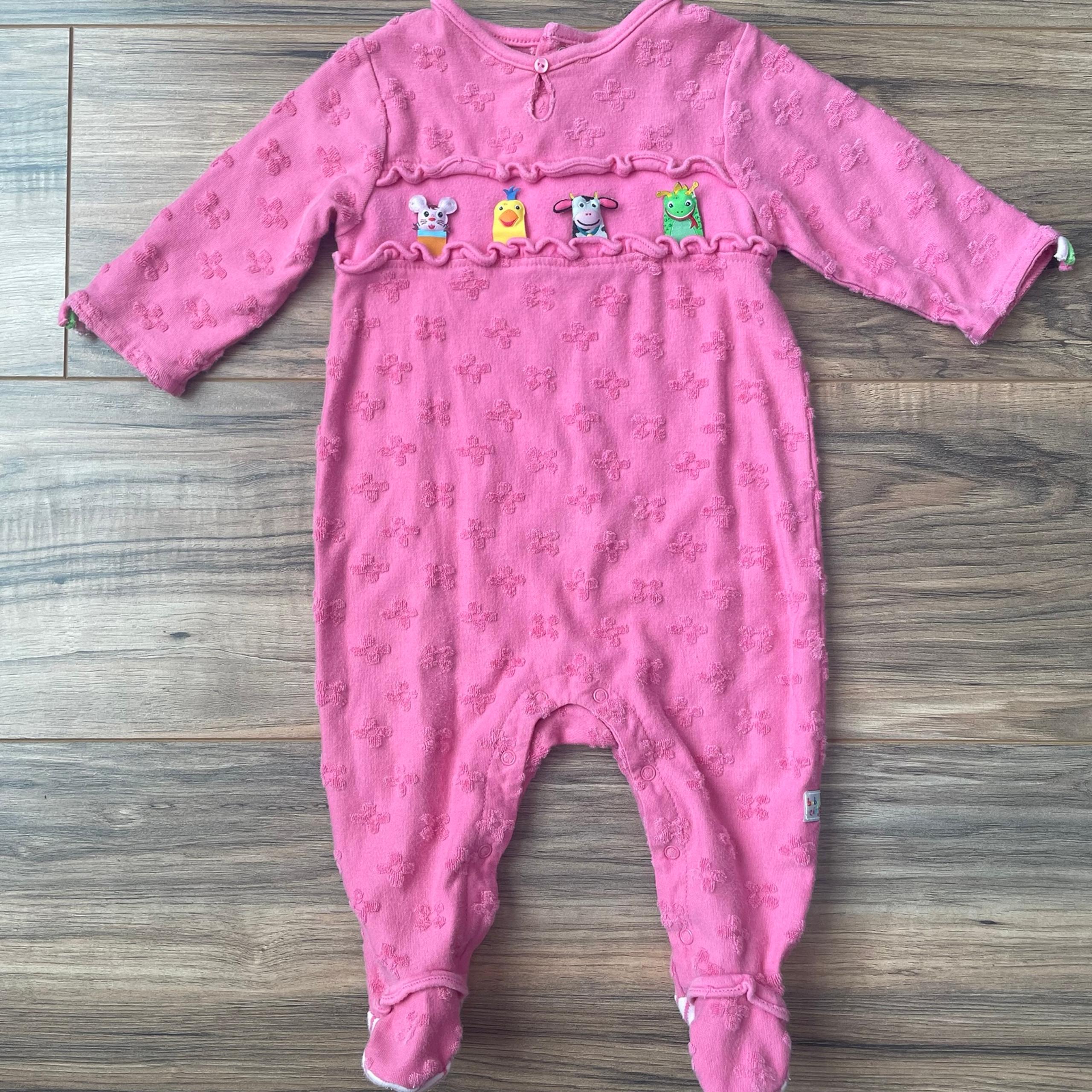 6m vintage Baby Einstein footed sleeper