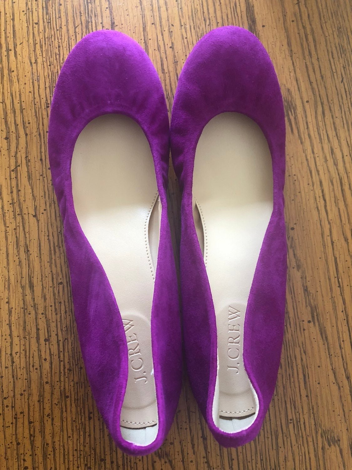 J.Crew NIB Cece Suede Ballet Flats