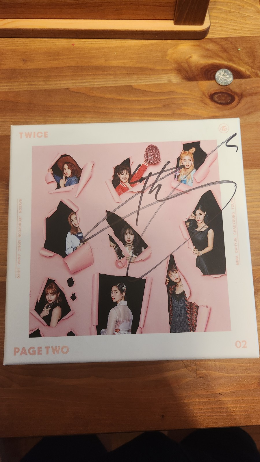 Twice Page Two Album SIGNED BY ALL MEMBERS!
