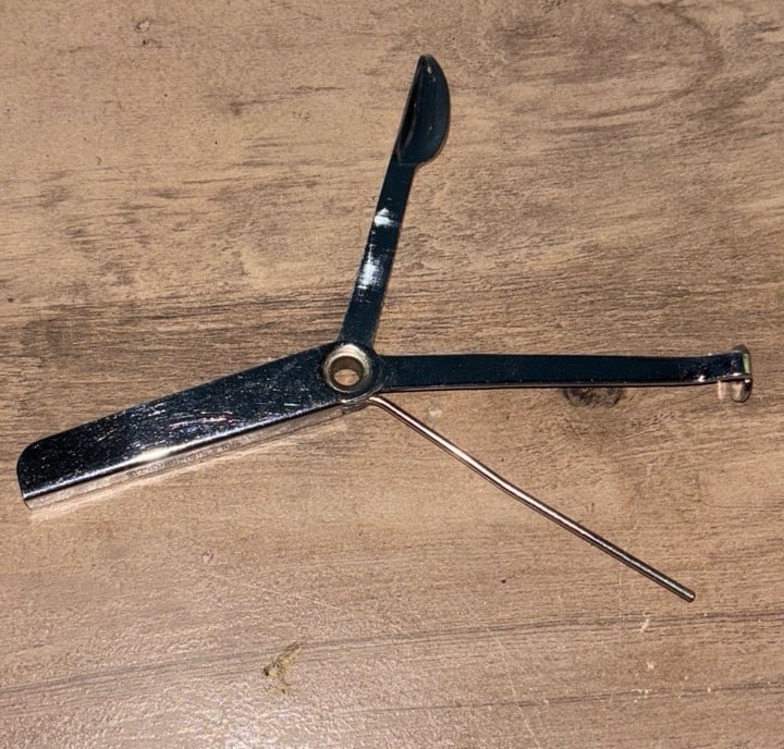 Vintage yello-bole pipe cleaning tool