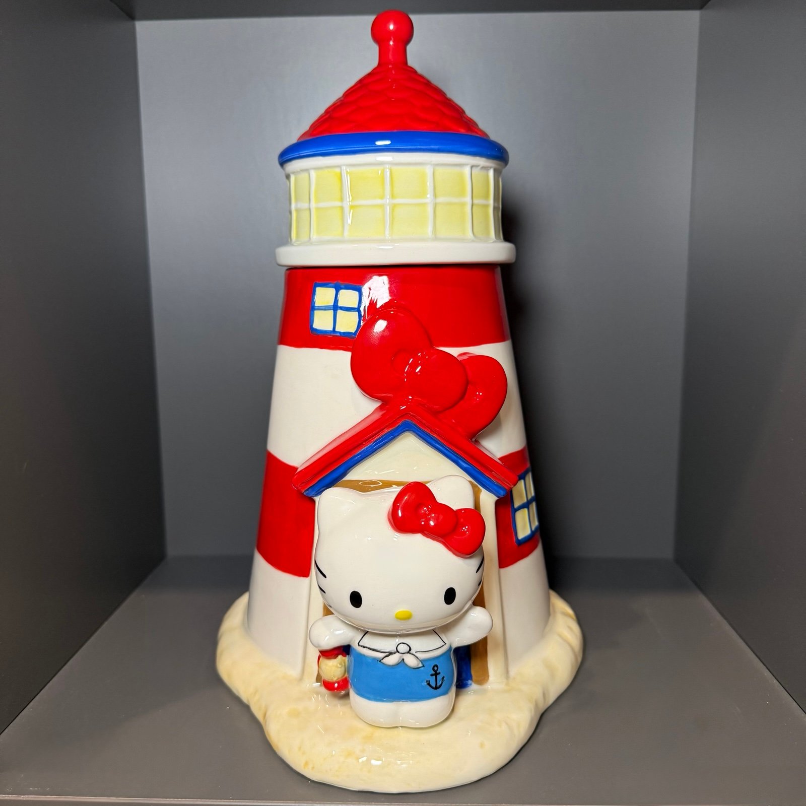 Hello Kitty Lighthouse Cookie Jar