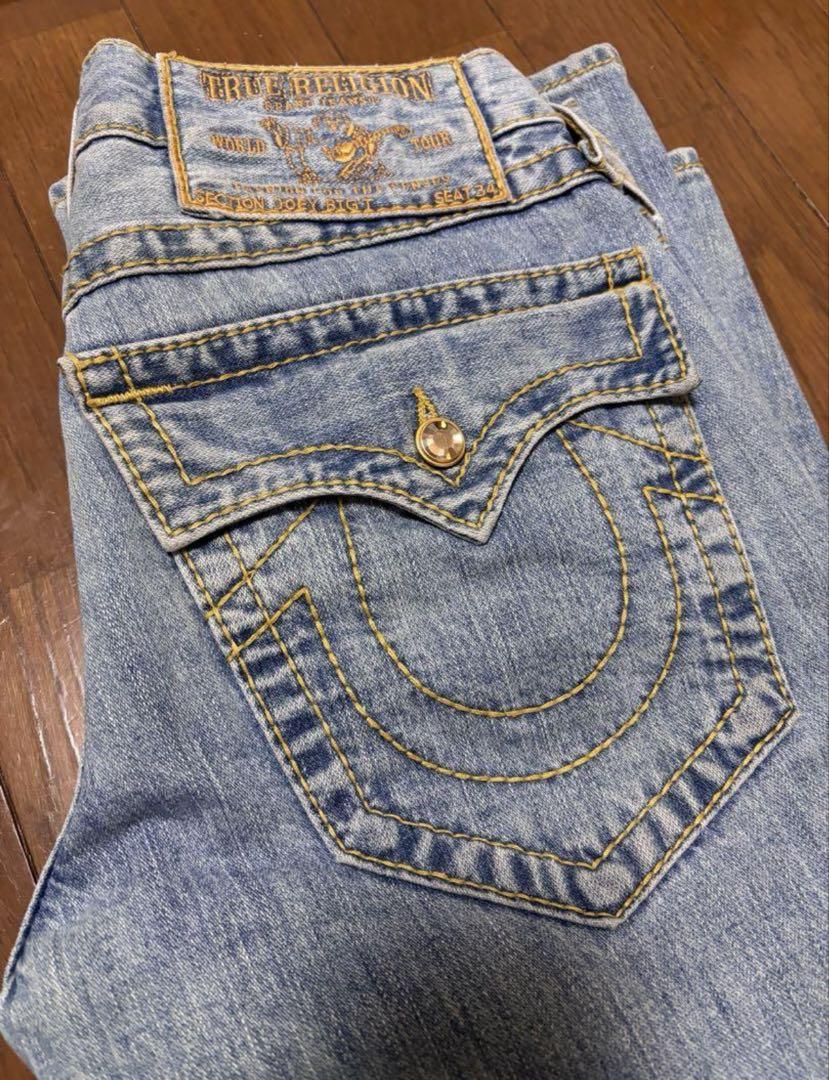 コリアグランドセール T BIG JOEY RELIGION TRUE SWAROVSKI worn. IO パンツ