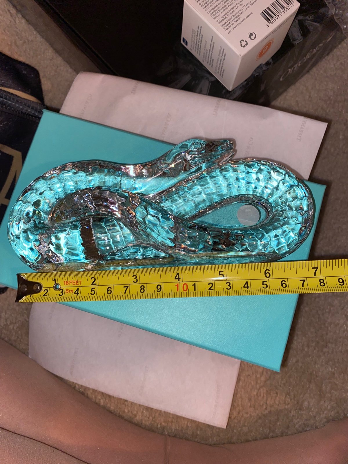 Tiffany & Co Crystal Snake