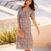 Seraphine pleated dress sz. 12