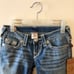 NWT True Religion Women’s Lizzy Low rise Medium Blue Capri Jeans was 266.00