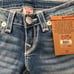 NWT True Religion Women’s Lizzy Low rise Medium Blue Capri Jeans was 266.00